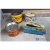 Image 1 : (4) Assorted Vintage Tins