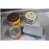 Image 6 : (4) Assorted Vintage Tins
