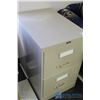 Image 2 : **2 Drawer Filing Cabinet