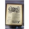 Image 2 : (2) Red Indian Framed Advertisments