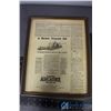 Image 2 : (3) Framed Advertisements