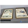 Image 1 : (2) Gulf Framed Advertisements