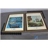 Image 1 : (2) Wide Track 1968 Pontiac Framed Advertisements
