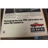 Image 3 : (2) GMC Trucks Framed Advertisements