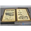 Image 1 : (2) Framed Mercury Dealer Advertisements