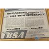 Image 3 : (3) Framed Motorcycle Advertisements