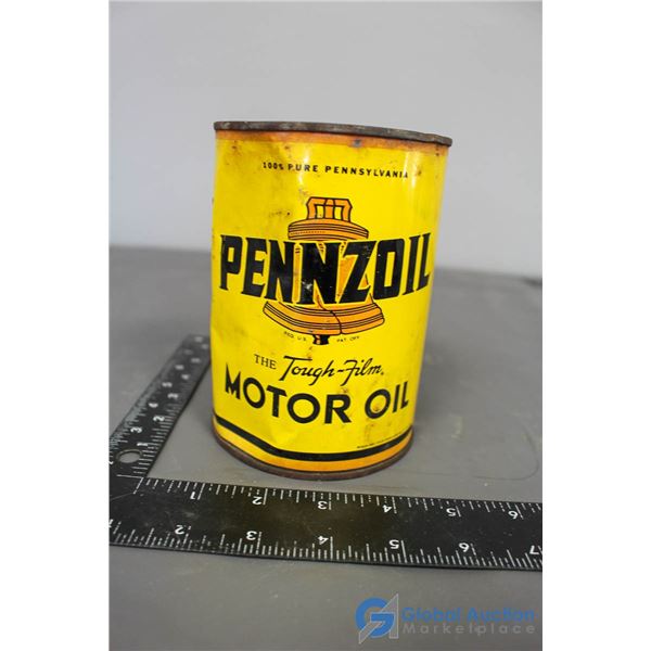 Pennzoil Motor Oil Can