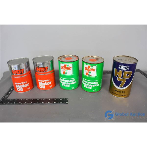 (5) Co-op Cans