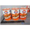 Image 8 : (11) Gulf Motor Oil Cans