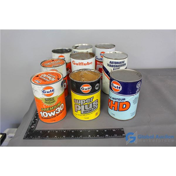 (9) Gulf Cans