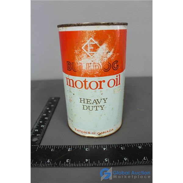 Bulldog Motor Oil Heavy Duty Eaton's of Canada Can
