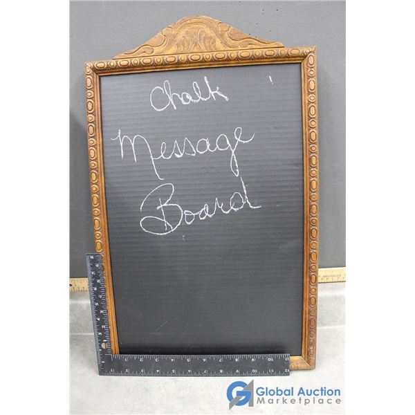 Chalkboard Message Center