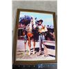 Image 2 : Roy Rogers & Trigger Framed Photo & Roy Rogers Puzzle