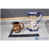 Image 1 : Banff Canada Ceramic Cream Pitcher & Tea/Coffee Pitcher