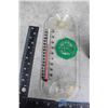 Image 2 : Plastic National Farmers Union Advertising Thermometer; University of SK Quartz Miniature Clock