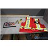 Image 1 : Pioneer Brand Safety Vest Class 1 Level 2 Size Large; Master Lock Mini U-Lock; Fishing Hooks