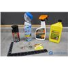 Image 1 : Variety of Cleaners; Paint; 20A Mini Fuses; 5W-30 Race Pro Motor Oil
