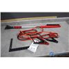 Image 1 : Booster Cables & Snow Brush/Scraper