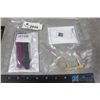 Image 1 : (2) Fitbit Replacement Bands (Black & Burgandy); (2) No Touch Tools