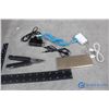 Image 1 : Piston Power 6000 Power bank; iPhone Type Charge Cord; Aux Headphone Cord; Mini USB Charger; Multi T