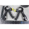 Image 2 : (2) Everlast Adjustable Grip Strengthener w/ Counter; Nike Slip-On Sandals (Size 10)