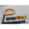 Image 1 : Maui Jim Sunglasses & Extra Pair of Orange Frame Sunglasses