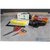 Image 1 : Garbage Bags, Scissors & (1) Pack of Envelopes