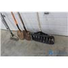 Image 2 : Assorted Yard Tools & Aluminum Crutches