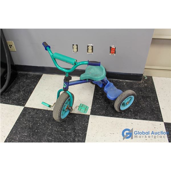Child's Supercycle Tricycle w/ Rubber Tires
