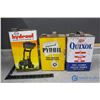 Image 1 : Esso, Pyroil & Quixol Cans
