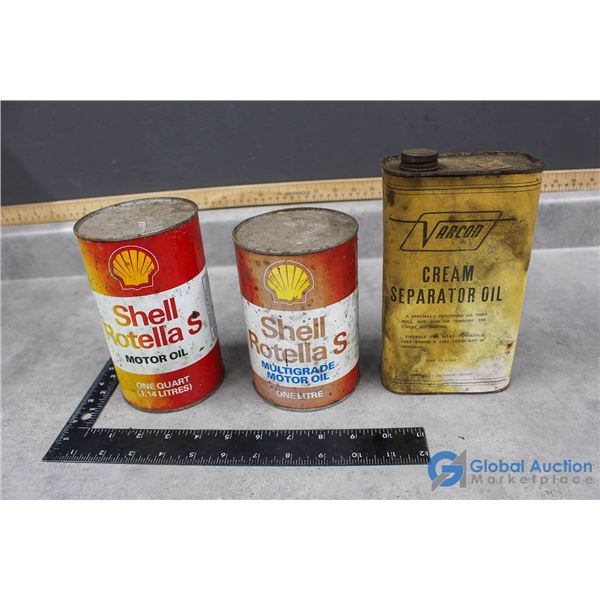 (2) Shell Cans & Varcon