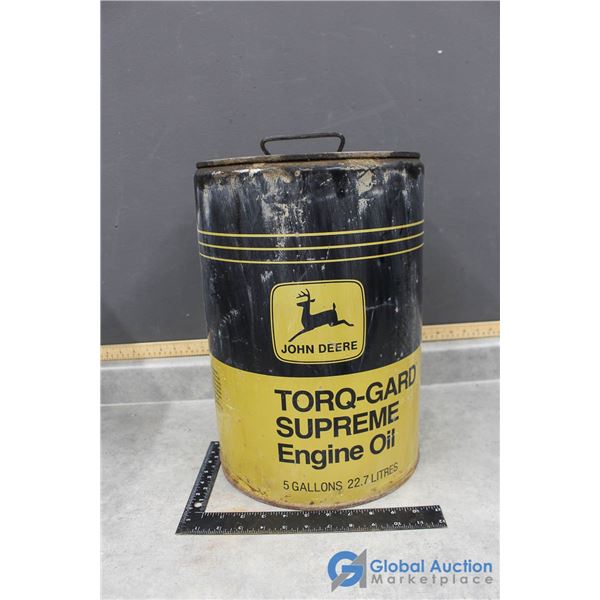 John Deere Oil Pail - 5gal