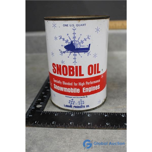 Unopened Snobil Oil Quart