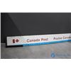 Image 1 : Vintage Canada Post Single Sided Metal Sign - 65" x 8"