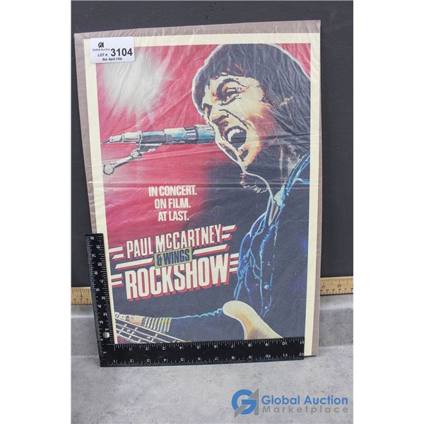 Paul McCartney Concert Poster