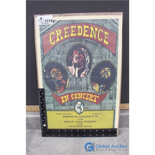 Creedence Concert Poster