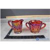 Image 1 : Red Carnival Glass