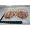 Image 1 : (2) Light Pink Glass Dishes