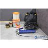 Image 1 : Misc Items - Grease Pump, Filter, Compressor To Go
