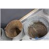 Image 2 : (3) Galvanized Pails