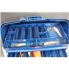 Image 7 : Plano Fishing Tackle Box w/Contents & Reel