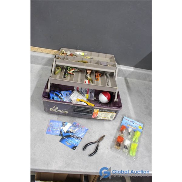 Flambeau Fishing Tackle Box w/Contents