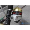 Image 8 : (4) Fishing Rods w/Reels & Net