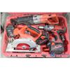 Image 2 : **18V Tool Set in Case & (2) Extra Cases