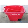 Image 1 : Plastic Coca-Cola Tote on Wheels