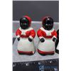Image 3 : (4) Decorative Salt & Pepper Shakers