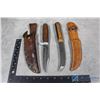 Image 1 : (2) Hunting Knives w/Sheaths