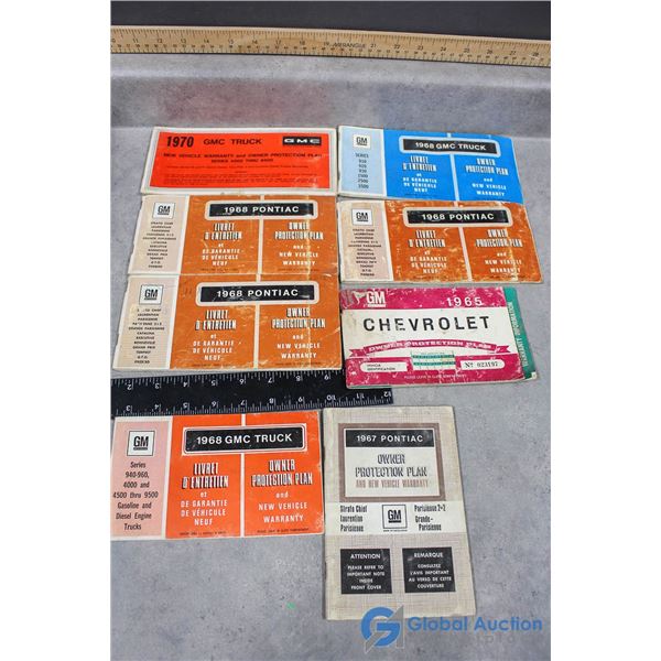 1965-70 GMC/ Chev Owner Protection Plan Booklets