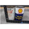 Image 3 : Shell Premium Aeroshell W-100 & Rimula CT Oil Cans