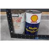 Image 3 : Shell Premium Aeroshell W-100 & Rimula CT Oil Cans